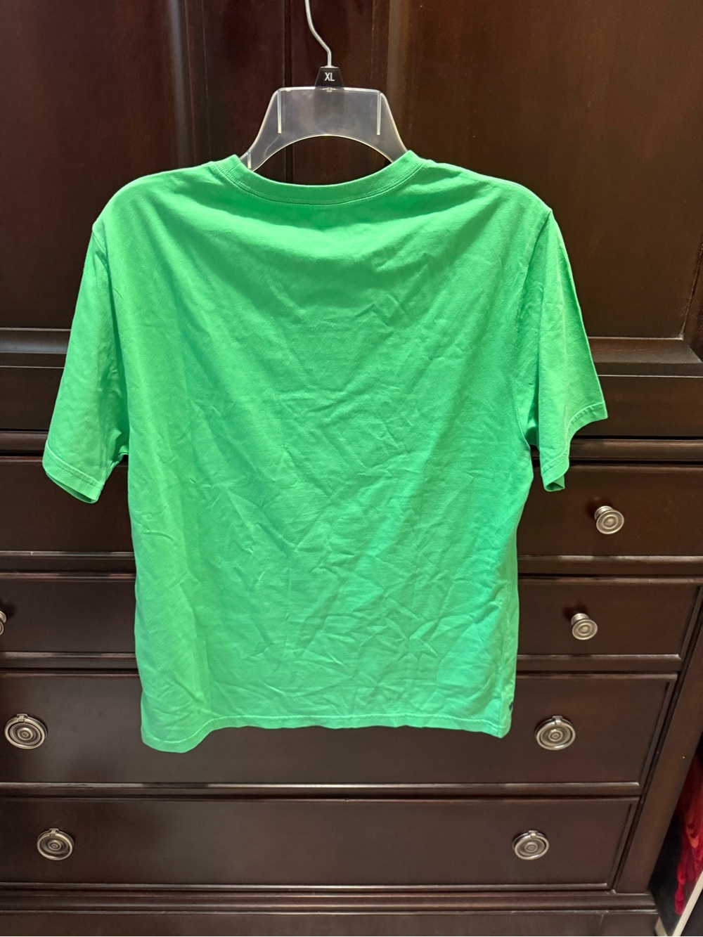 Ralph Lauren Green Tee with Multicolor Embroidered Letters - Picture 5 of 5